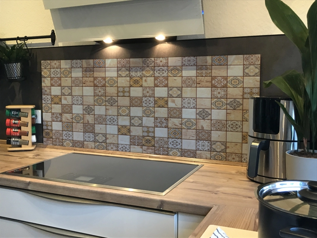 Spritzschutz Küche Mosaik Fliesen