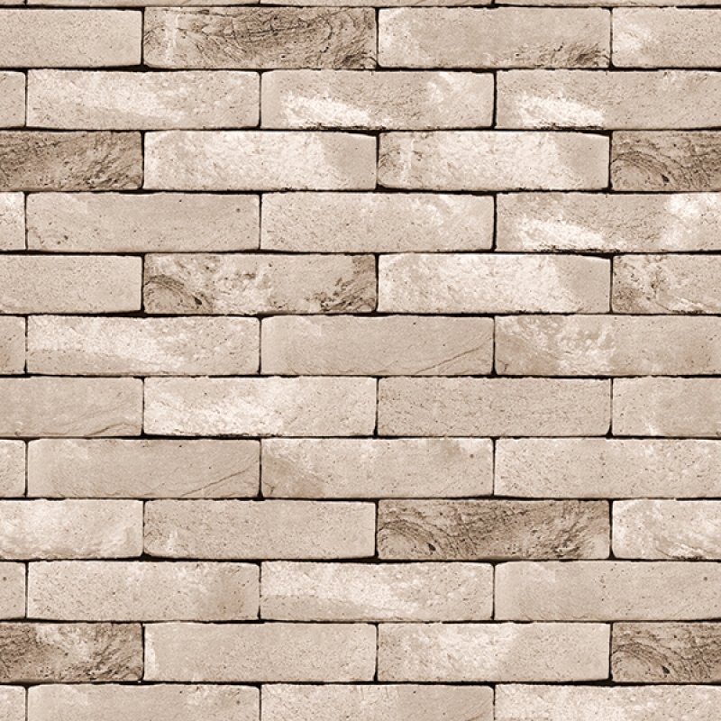 Spritzschutz Küche Beige Backsteinmauer