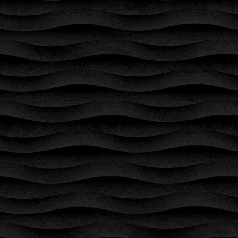 Spritzschutz Küche Marmor Welle Schwarz