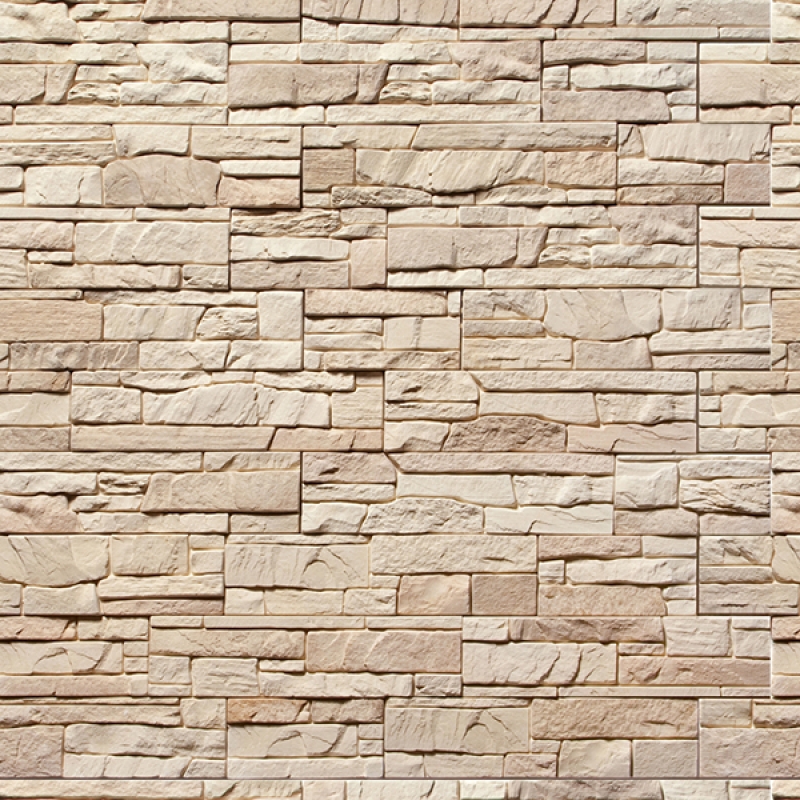 Spritzschutz Küche Moderne Steinwand Beige