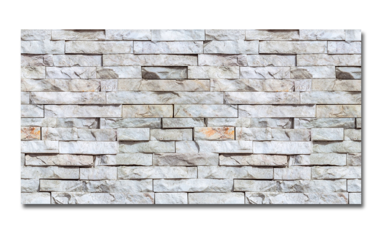 Spritzschutz Küche Hartschaumplatte Moderne Steinwand