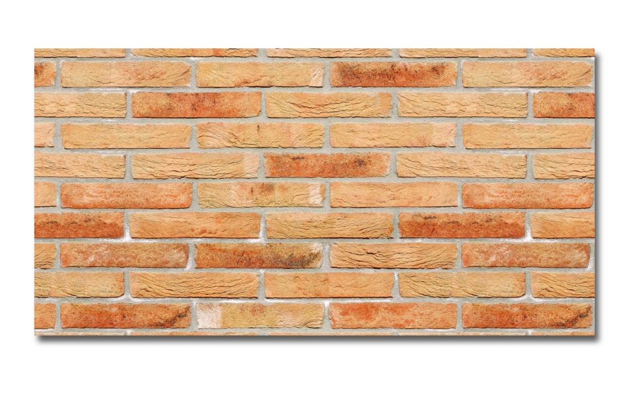 Spritzschutz Küche Hartschaumplatte Backsteinriemchen