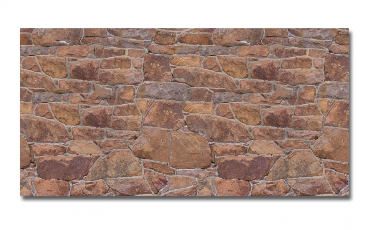 Spritzschutz Küche Hartschaumplatte Naturstein Mauer