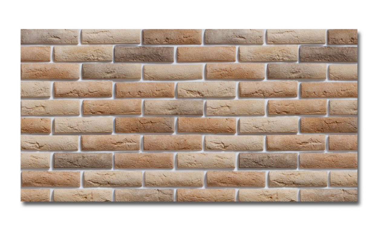 Spritzschutz Küche Acrylglas Klinkersteine