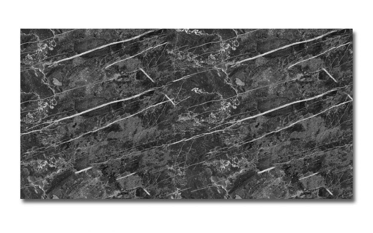 Spritzschutz Küche Aluverbund Marquina Marmor