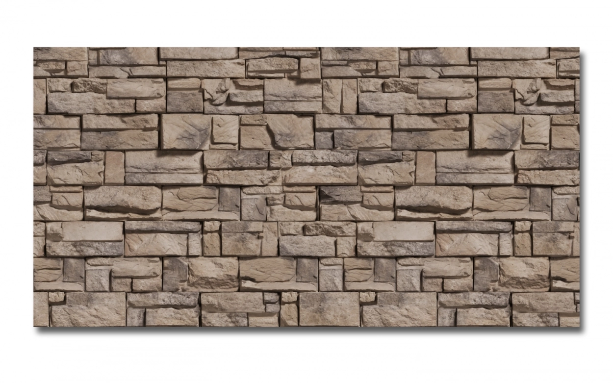Spritzschutz Küche Naturstein Mauer