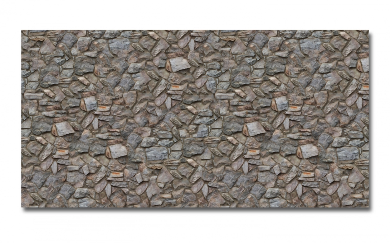 Spritzschutz Küche Mauer Steinwand