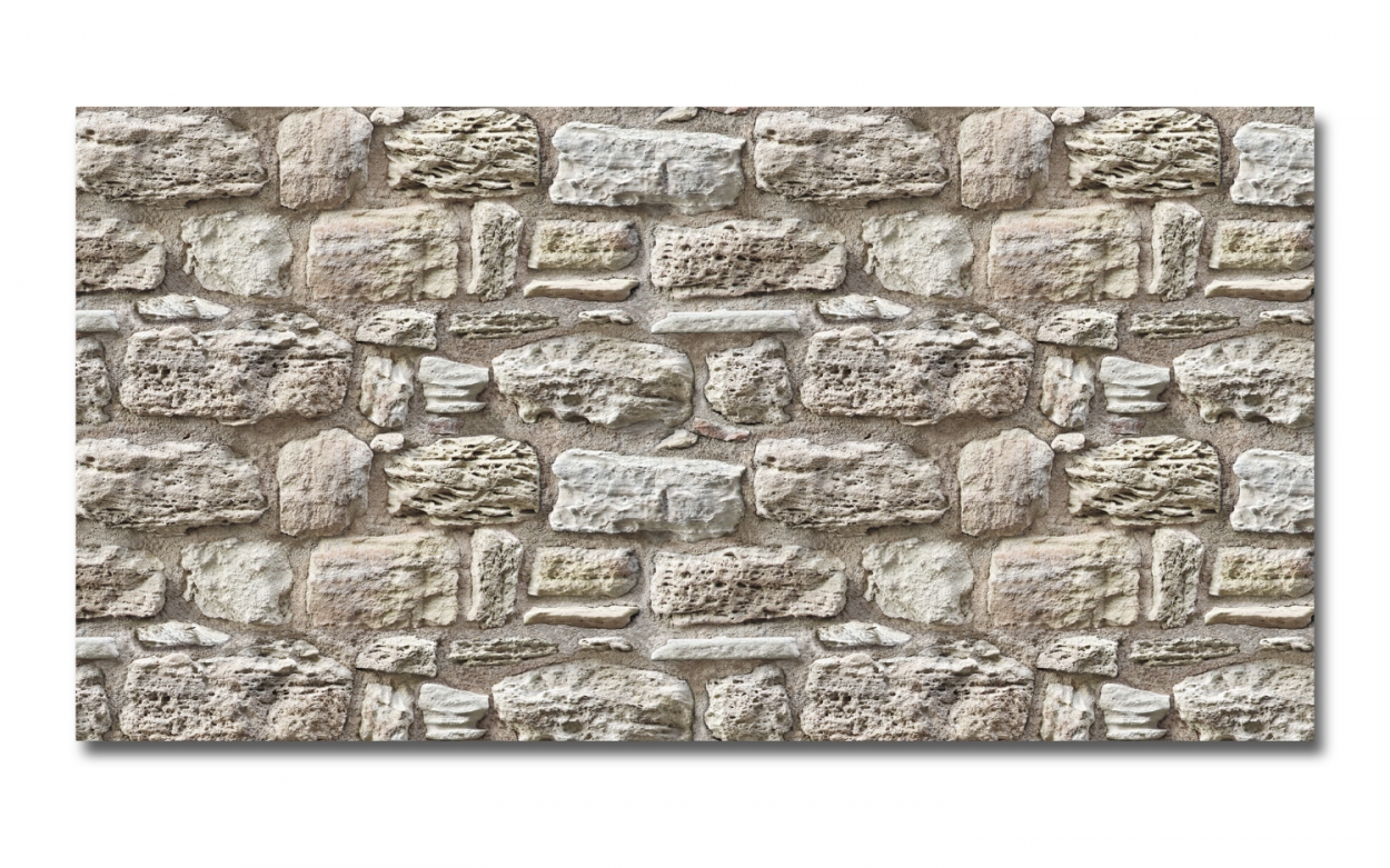 Spritzschutz Küche Römische Steinwand