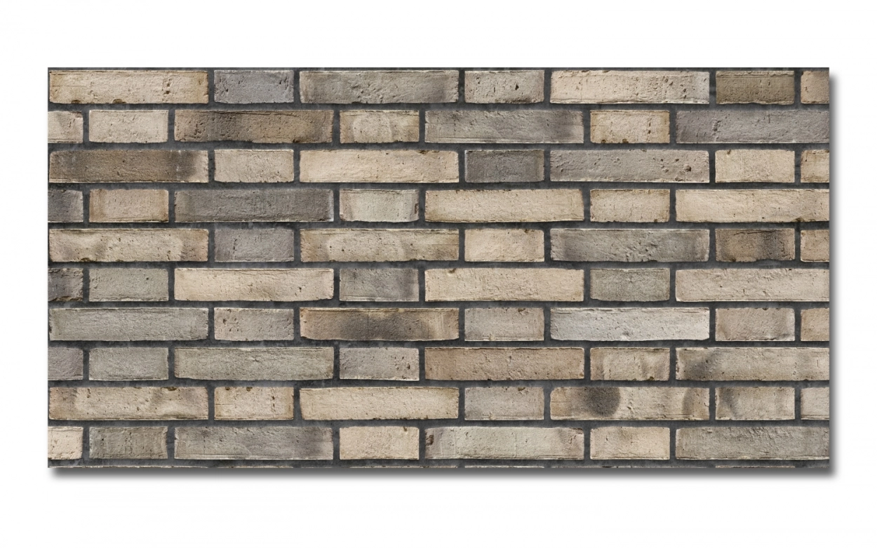 Spritzschutz Küche Rustikal Backsteinwand