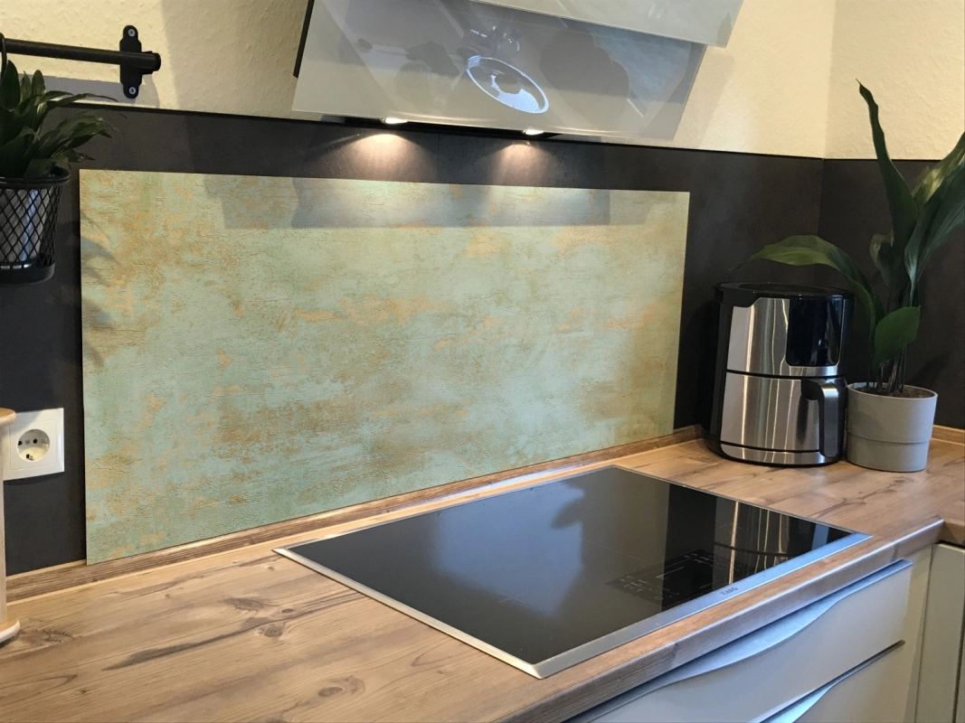 Spritzschutz Küche Acrylglas Antik Steinwand