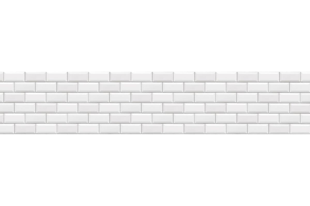 Küchenrückwand Metrofliesen Optik