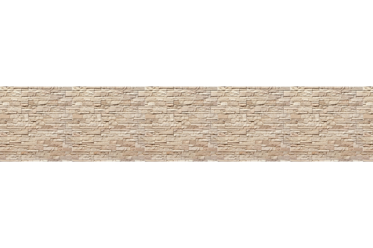 Küchenrückwand Moderne Steinwand Beige