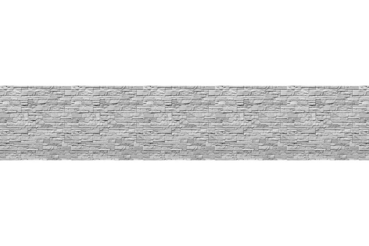 Küchenrückwand Moderne Steinwand Grau