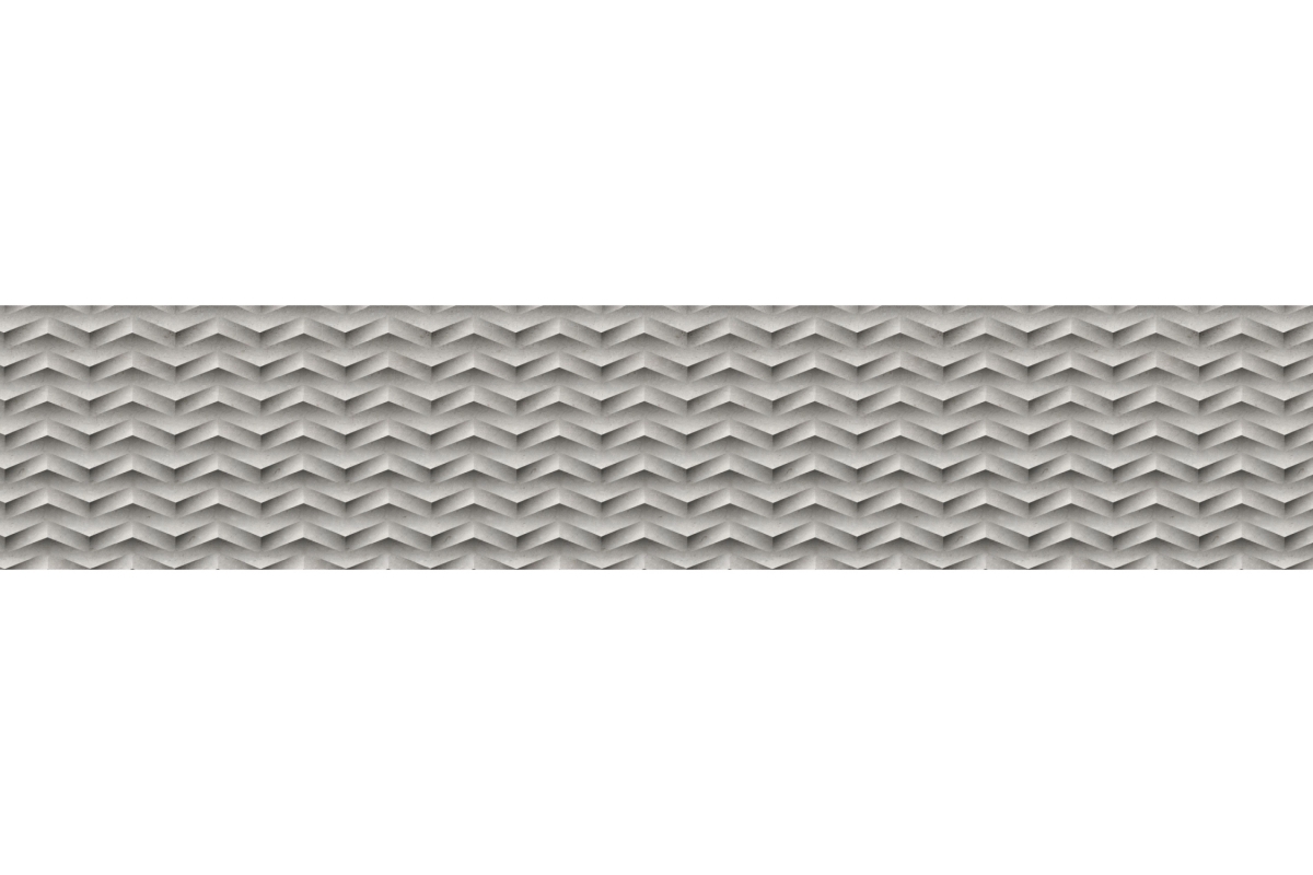 Küchenrückwand Beton Zickzack Optik