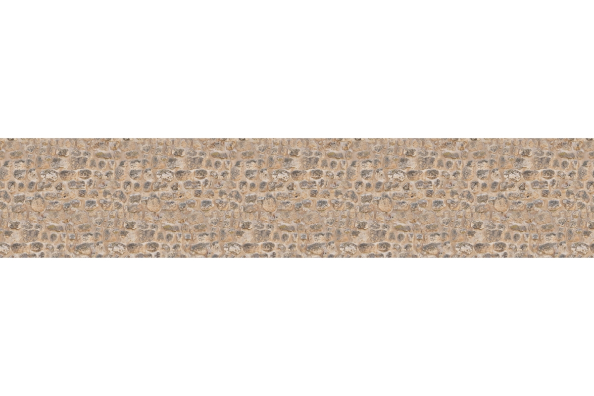 Küchenrückwand Alte Burgmauerstein Optik