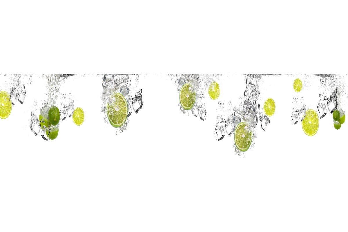 Küchenrückwand Hartschaumplatte Limetten Eiscrush Küchenrückwand Hartschaumplatte Limetten Eiscrush