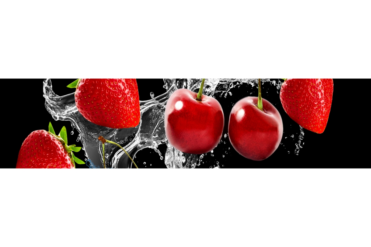 Küchenrückwand Aluverbund Cherry Strawberry Küchenrückwand Aluverbund Cherry Strawberry