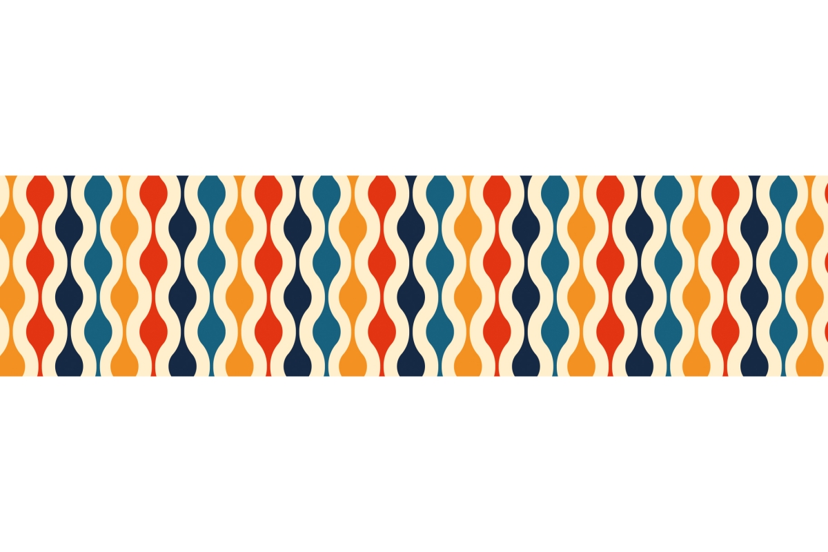 Küchenrückwand Aluverbund Retro Design