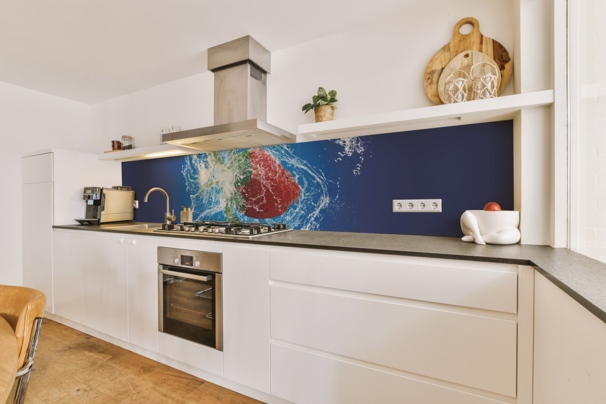 Küchenrückwand Erdbeeren Splash Küchenrückwand Erdbeeren Splash