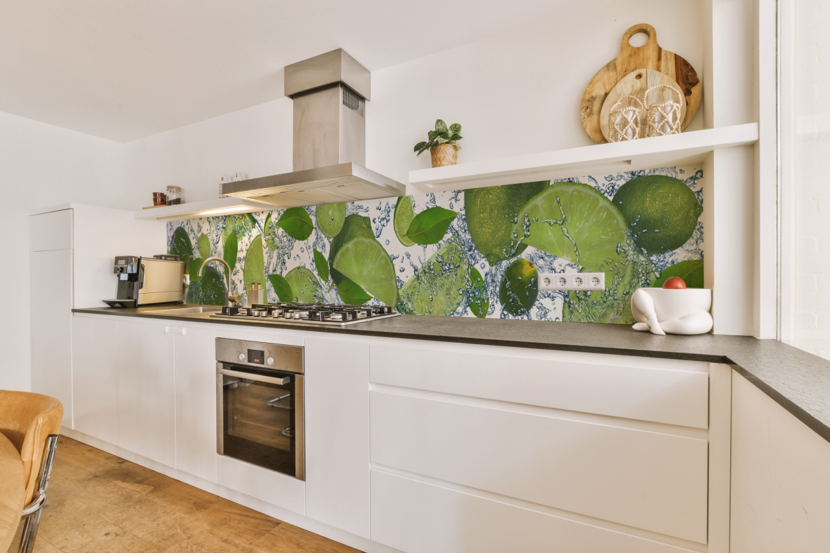 Küchenrückwand Aluverbund Limetten Splash Küchenrückwand Aluverbund Limetten Splash