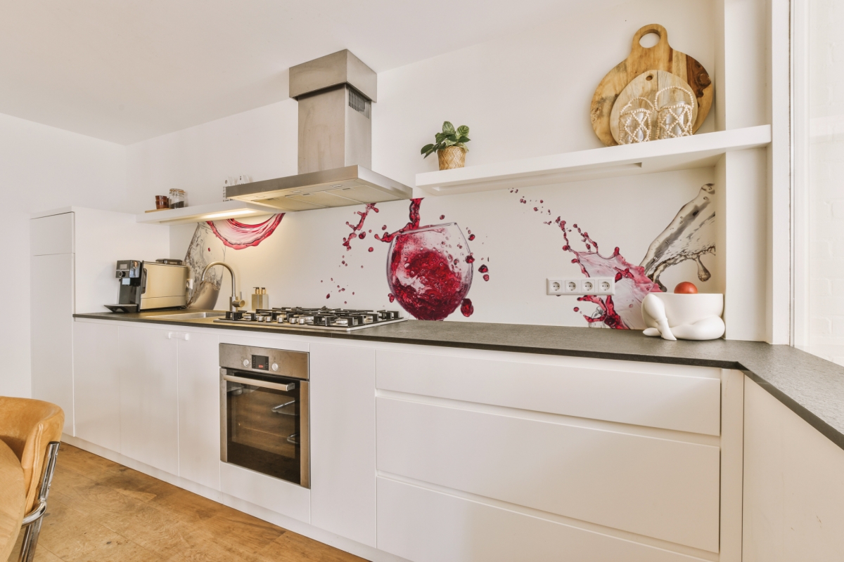 Küchenrückwand Acrylglas Weingläser Splash Küchenrückwand Acrylglas Weingläser Splash