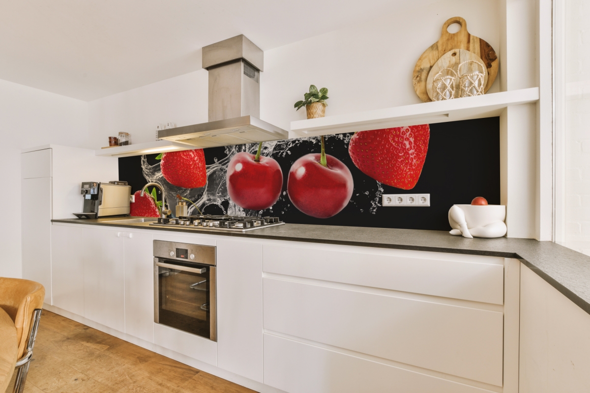 Küchenrückwand Aluverbund Cherry Strawberry Küchenrückwand Aluverbund Cherry Strawberry