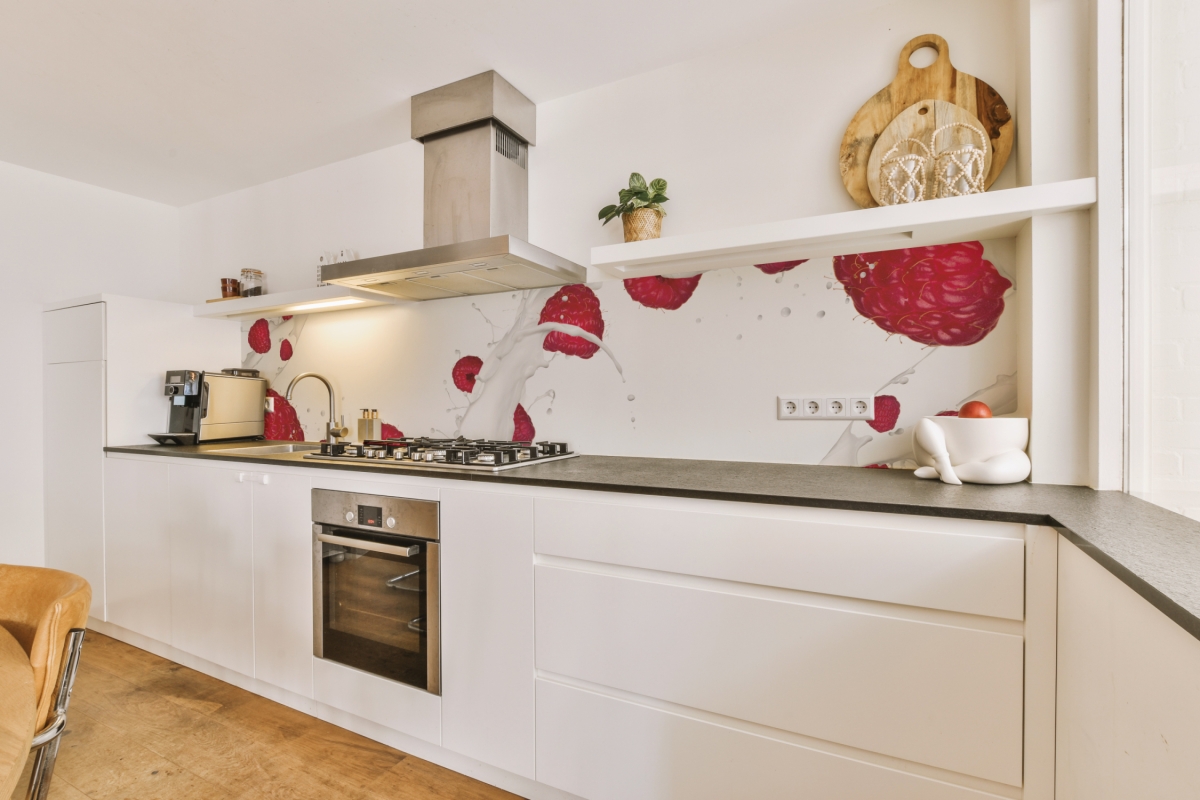 Küchenrückwand Aluverbund Himbeeren Splash Küchenrückwand Aluverbund Himbeeren Splash