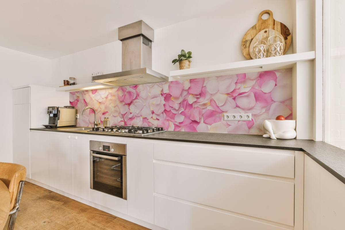 Küchenrückwand Aluverbund Rosen Blüten Küchenrückwand Aluverbund Rosen Blüten