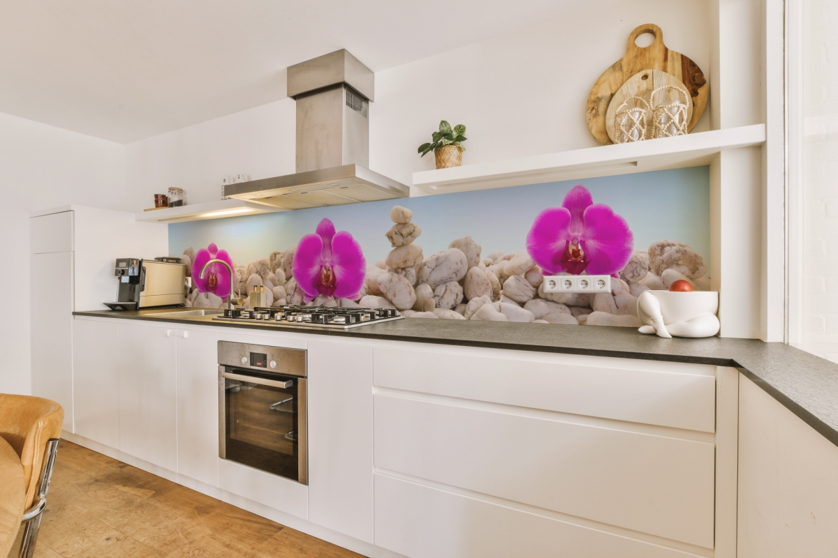 Küchenrückwand Orchideen Spa Küchenrückwand Orchideen Spa