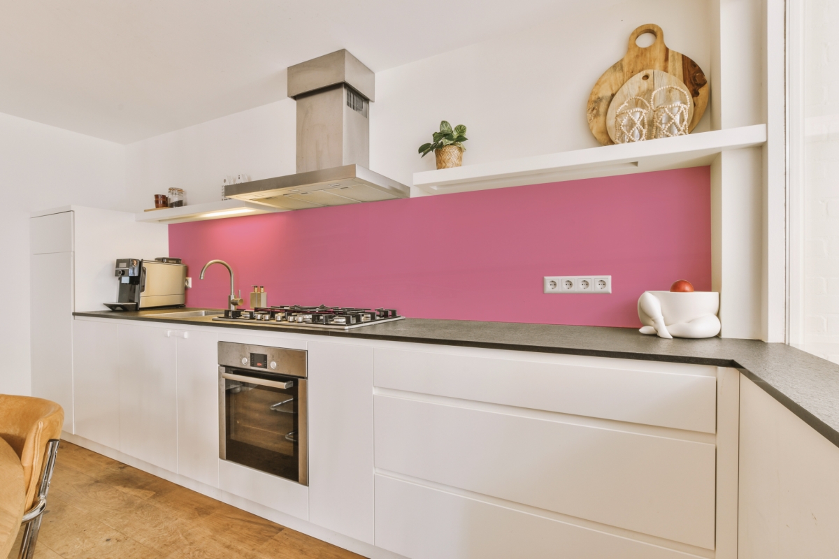 Küchenrückwand Einfarbig Zartes Violettpink Küchenrückwand Einfarbig Zartes Violettpink