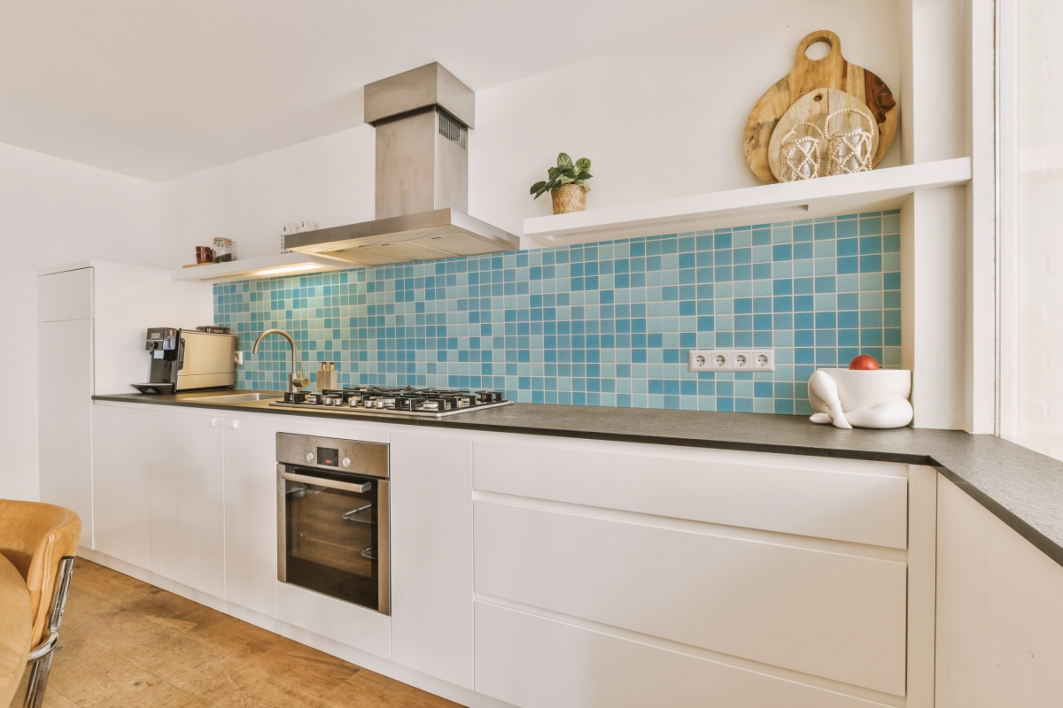 Küchenrückwand Blaue Mosaik Küchenrückwand Blaue Mosaik