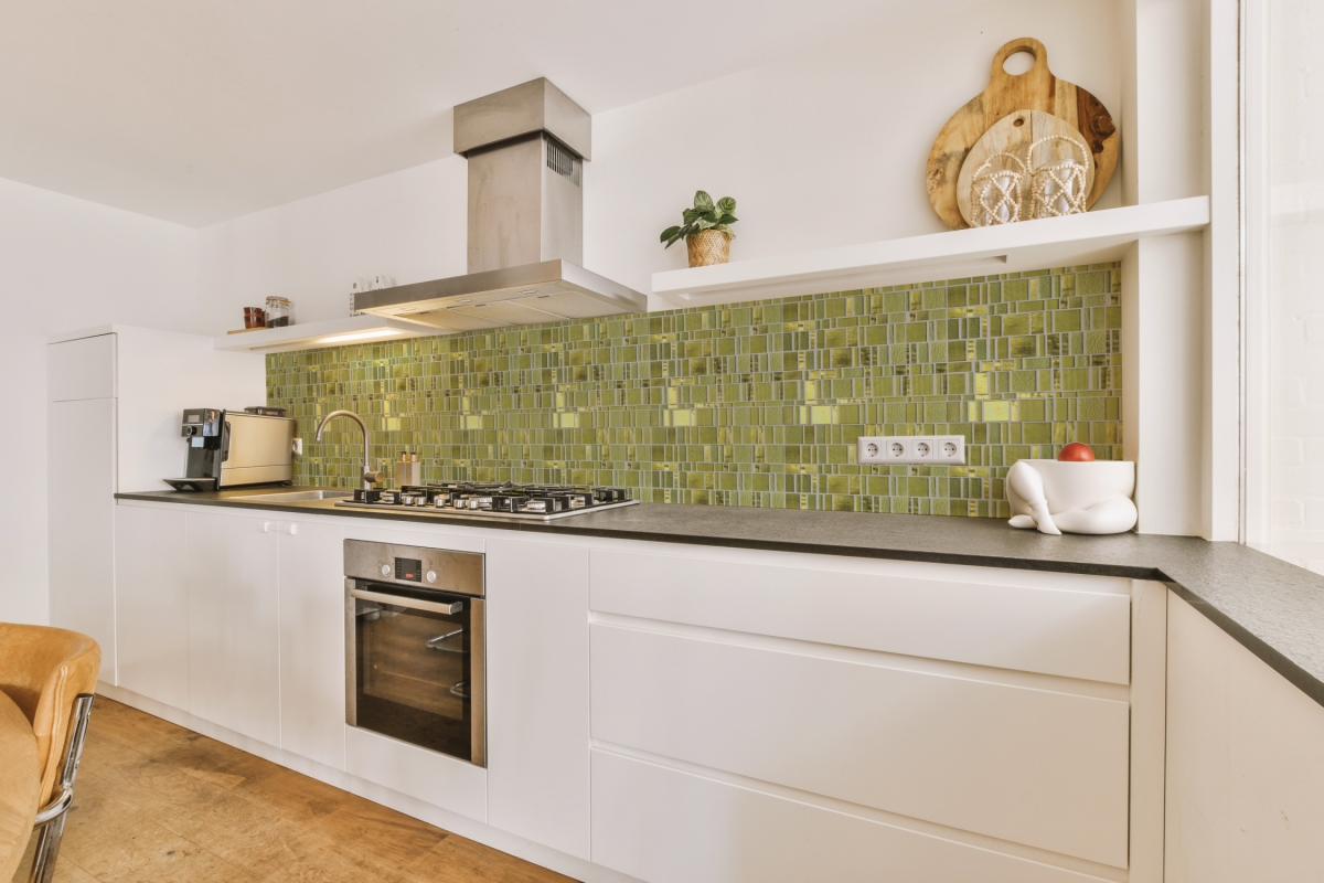 Küchenrückwand Mosaik Steine Grün Küchenrückwand Mosaik Steine Grün
