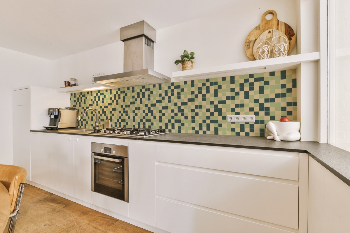 Küchenrückwand Mosaikfliese Grün Küchenrückwand Mosaikfliese Grün