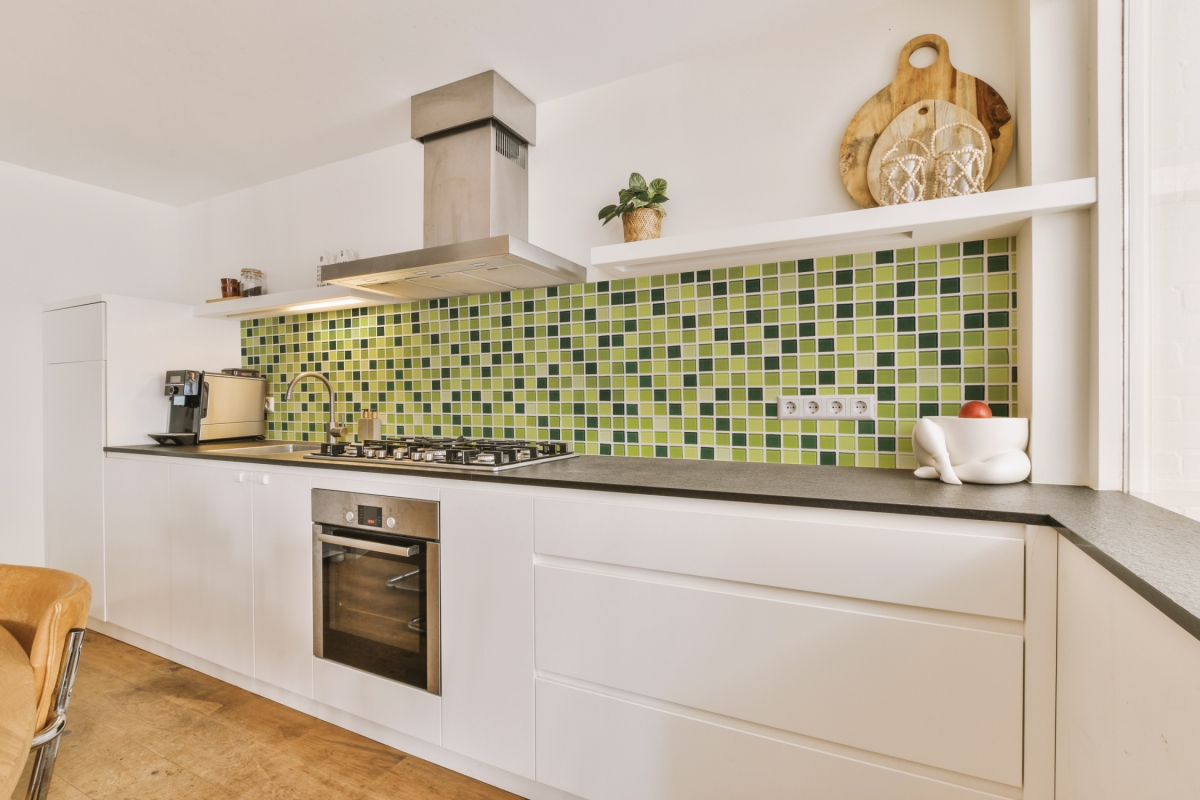 Küchenrückwand Mosaik Optik Grün Küchenrückwand Mosaik Optik Grün