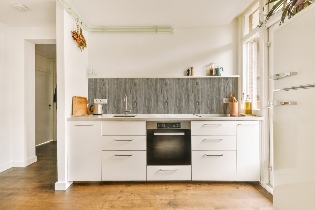 Küchenrückwand Holzmaserung Graubraun Küchenrückwand Holzmaserung Graubraun