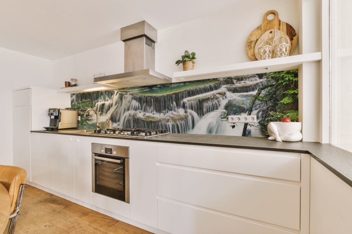 Küchenrückwand Folie Wasserfall Küchenrückwand Folie Wasserfall