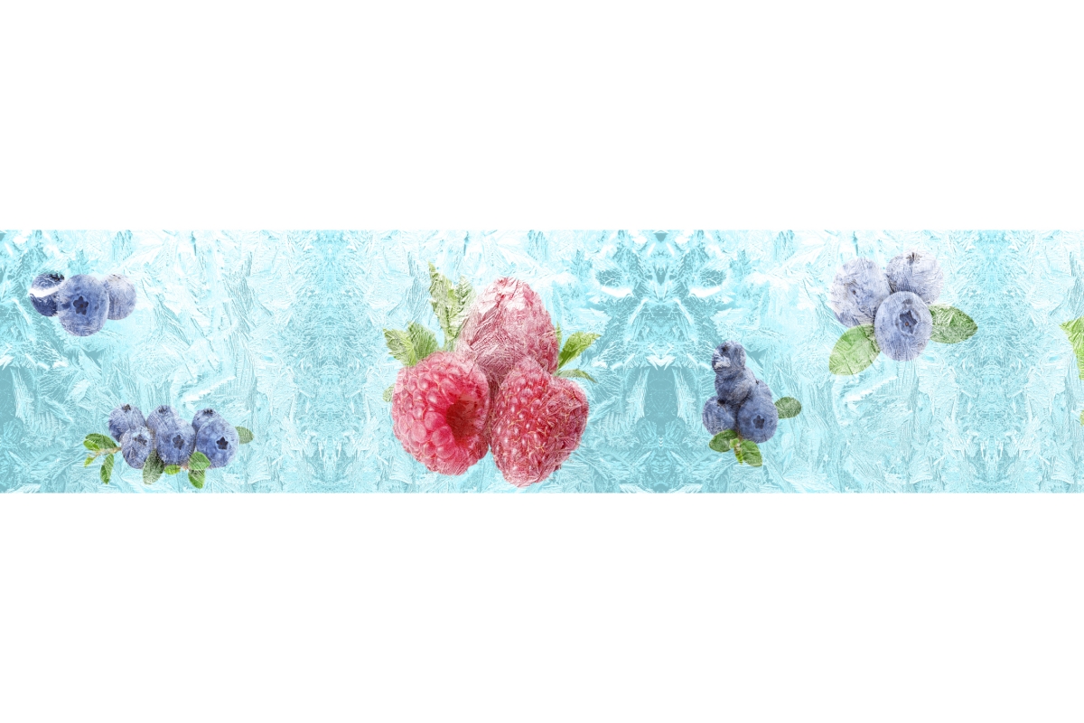 Küchenrückwand Folie Gefrorene Beeren Küchenrückwand Folie Gefrorene Beeren