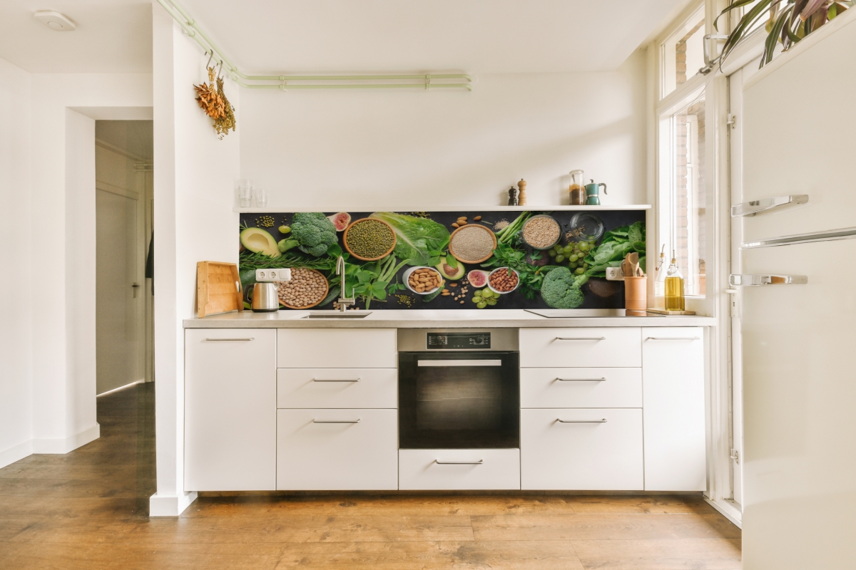 Küchenrückwand Folie Grüne Obst Gemüse Küchenrückwand Folie Grüne Obst Gemüse