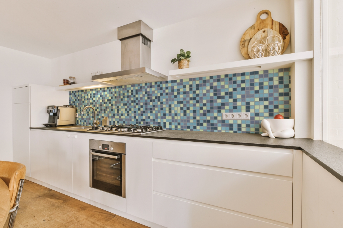 Küchenrückwand Hartschaumplatte Retro Mosaik Küchenrückwand Hartschaumplatte Retro Mosaik