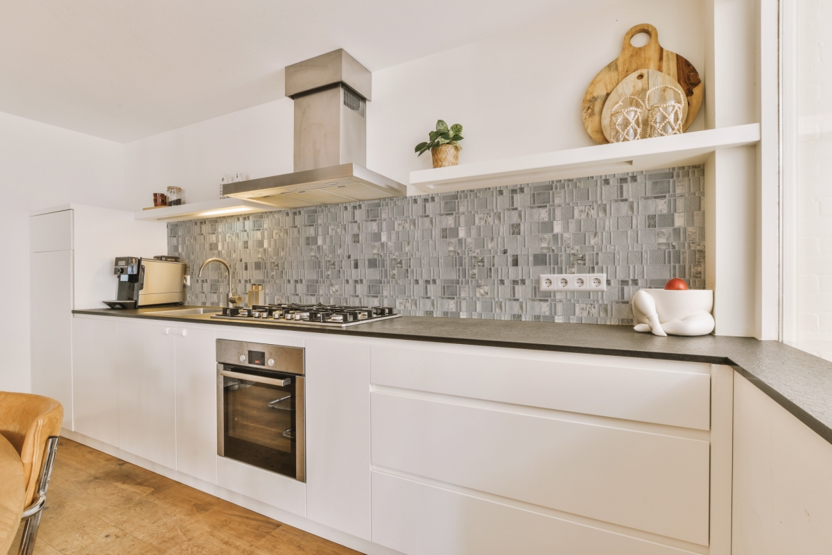 Küchenrückwand Aluverbund Silver Modern Mosaik Küchenrückwand Aluverbund Silver Modern Mosaik