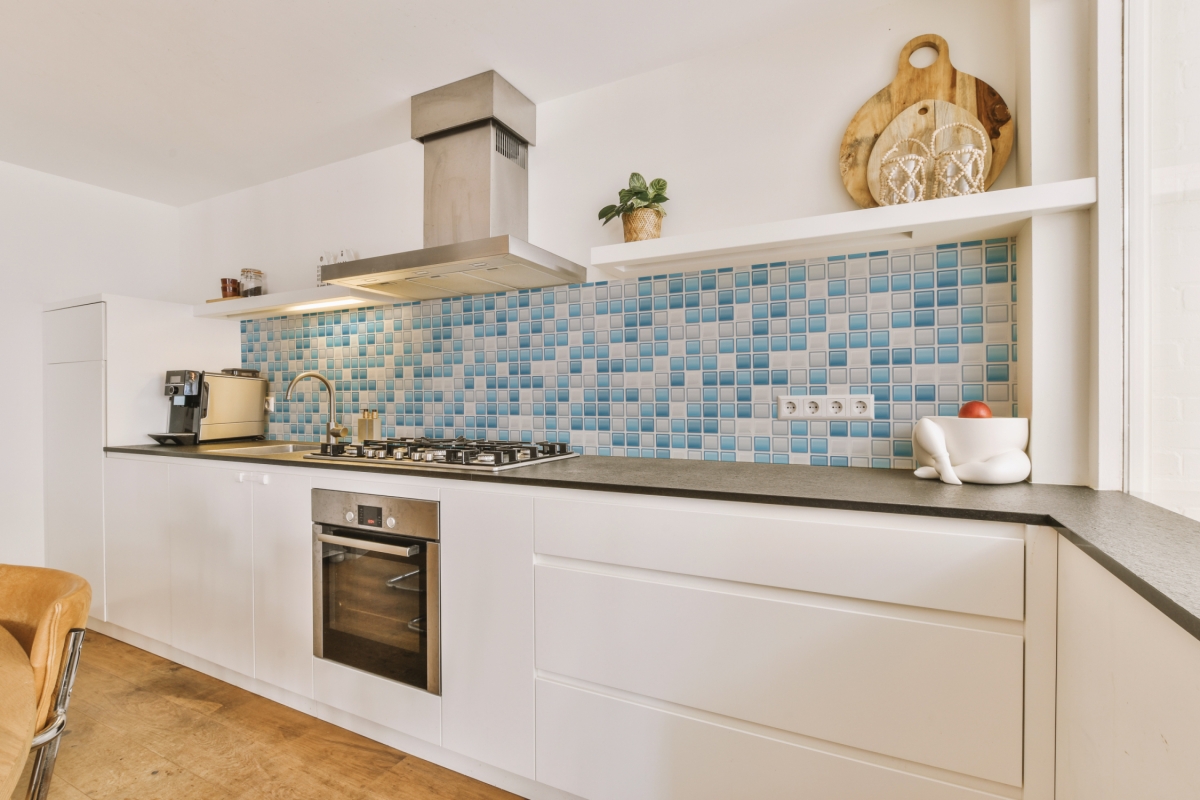 Küchenrückwand Acrylglas Mosaiksteine Blau Küchenrückwand Acrylglas Mosaiksteine Blau