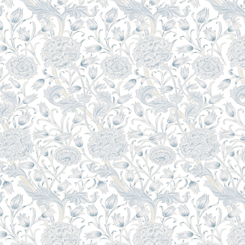 Küchenrückwand Hartschaumplatte Jugendstil Blumen