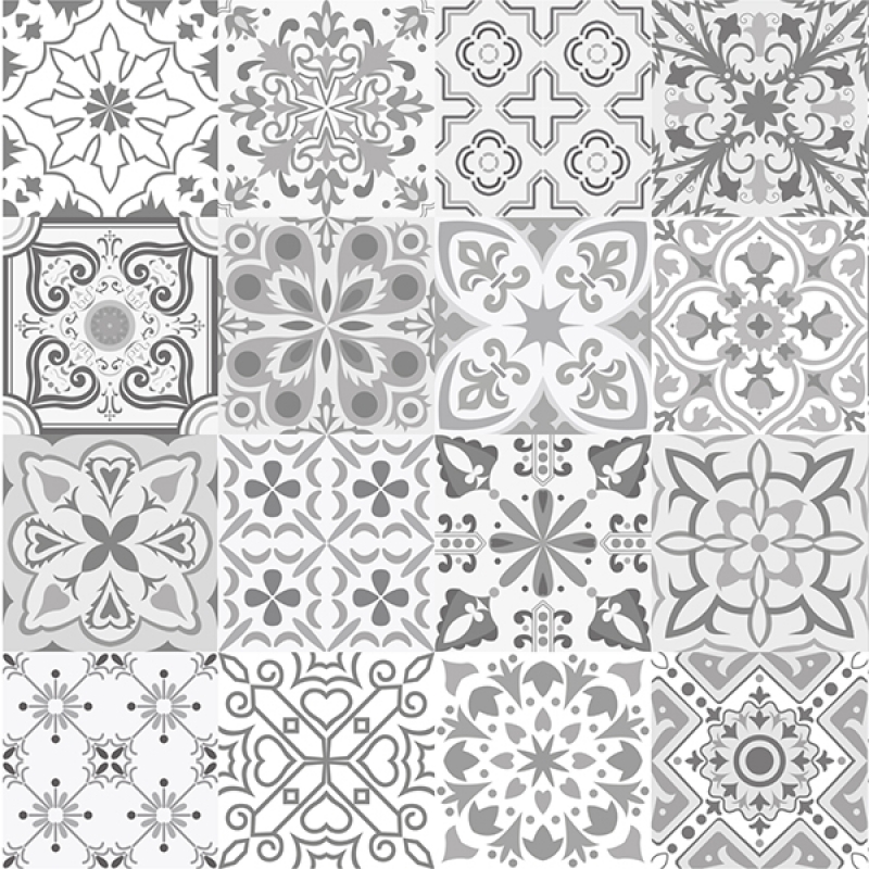Küchenrückwand Folie Grau Patchwork Kacheln Küchenrückwand Folie Grau Patchwork Kacheln