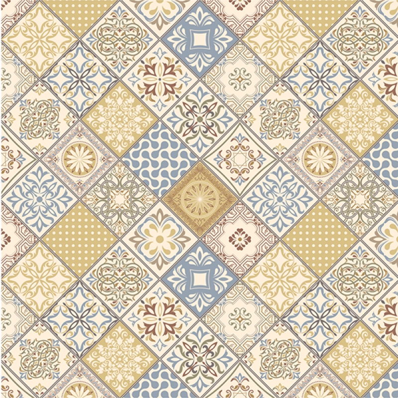 Küchenrückwand Folie Arabic Patchwork Design Küchenrückwand Folie Arabic Patchwork Design
