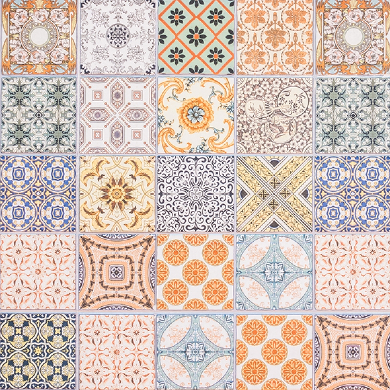 Küchenrückwand Folie Orient Fliesen Patchwork Küchenrückwand Folie Orient Fliesen Patchwork