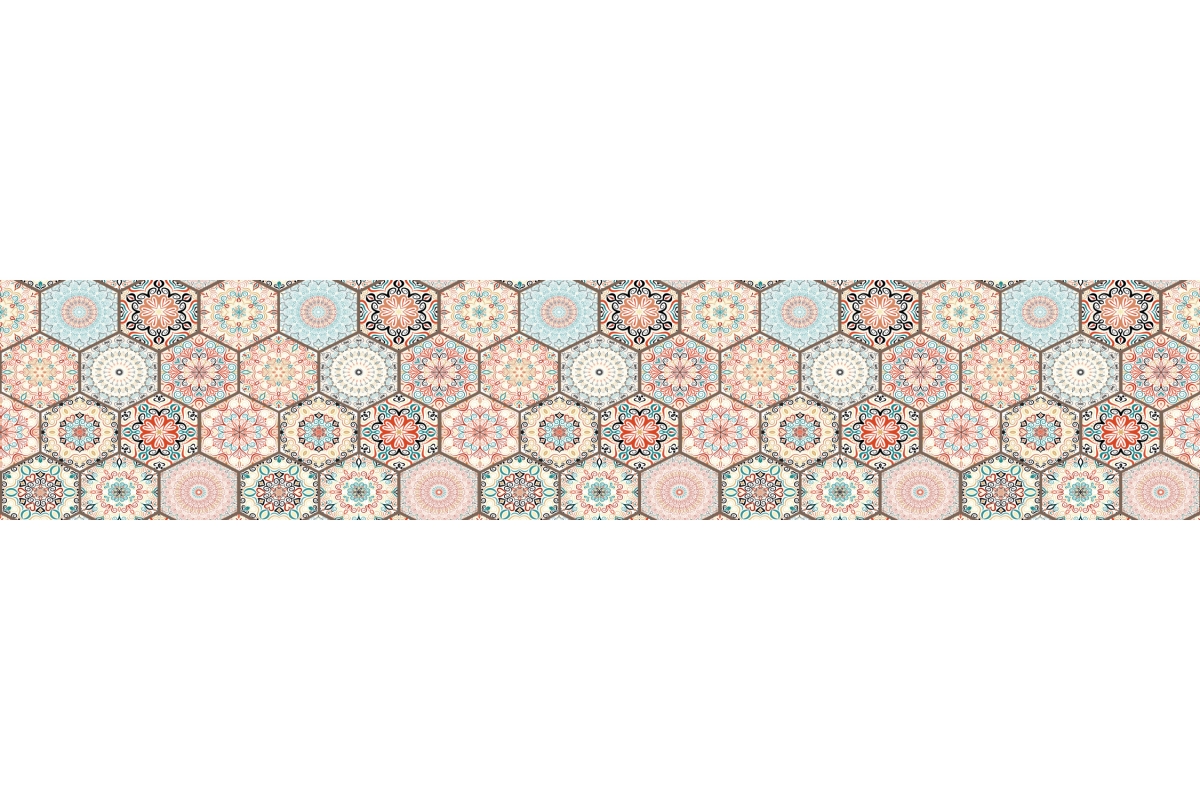 Küchenrückwand Folie Boho Patchwork Fliesen Küchenrückwand Folie Boho Patchwork Fliesen