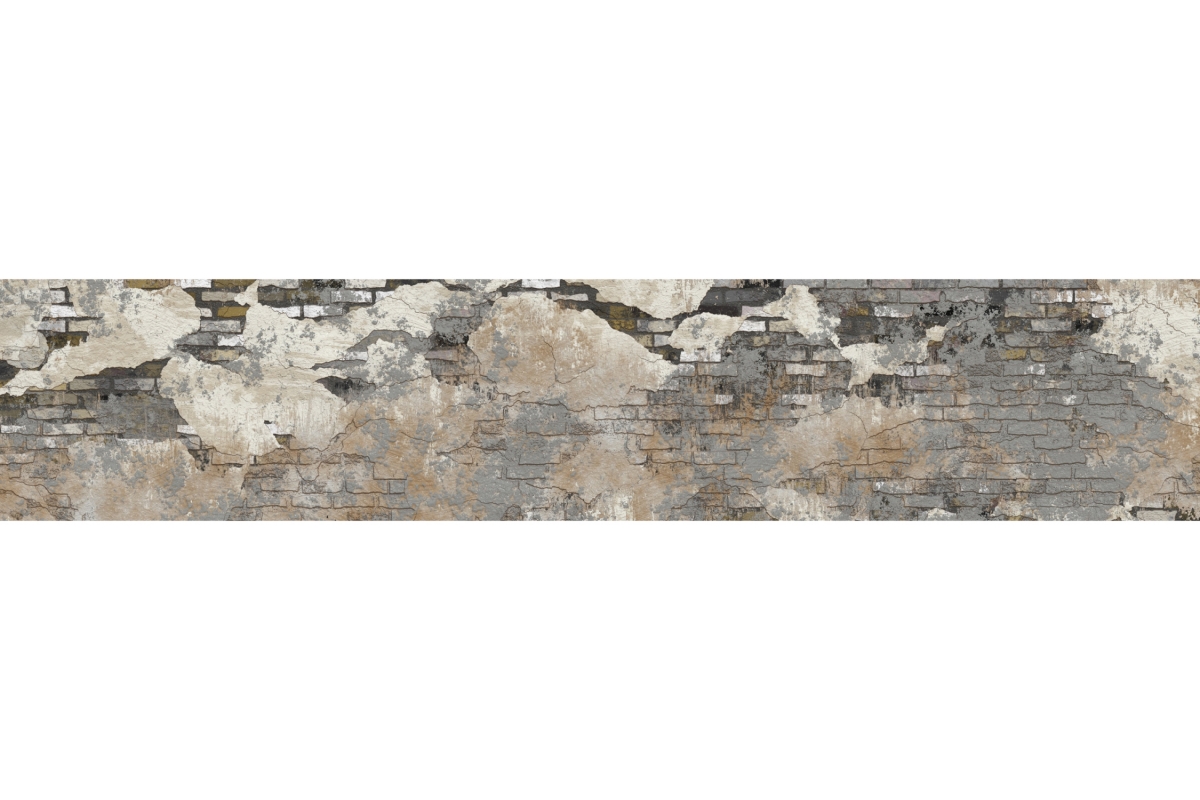 Küchenrückwand Hartschaumplatte Trümmer Steinwand