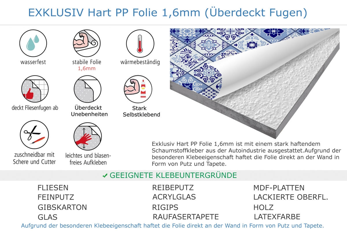 Küchenrückwand Folie Marmor Optik