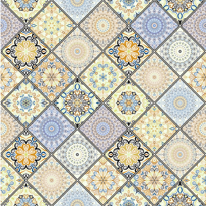 Küchenrückwand Acrylglas Bohem Patchwork