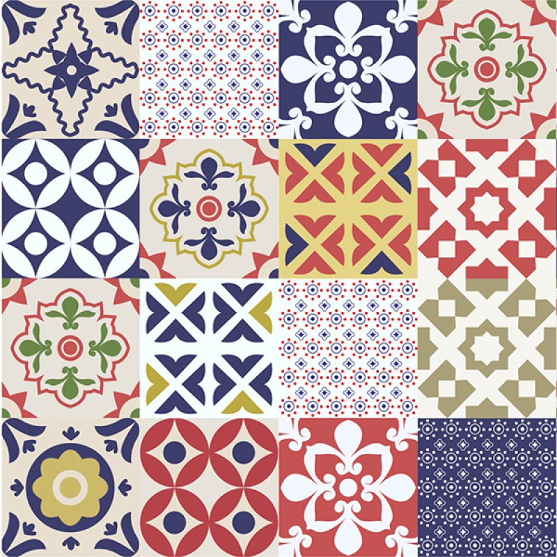 Küchenrückwand Talavera Patchwork Küchenrückwand Talavera Patchwork